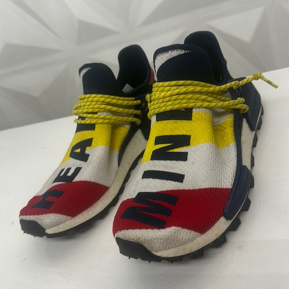 Pharrell Williams x Addidas BBC HU NMD Sneakers Size 12 men’s